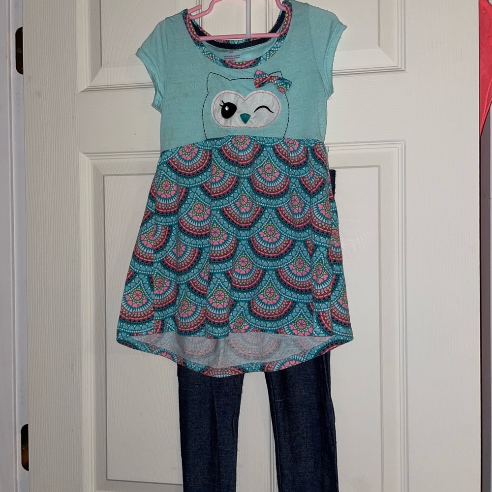 Girls matching outfit 6X